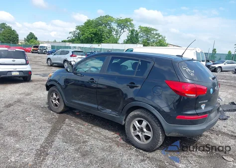 2016 Kia Sportage Lx из США, поврежденный, VIN KNDPBCAC6G7854480